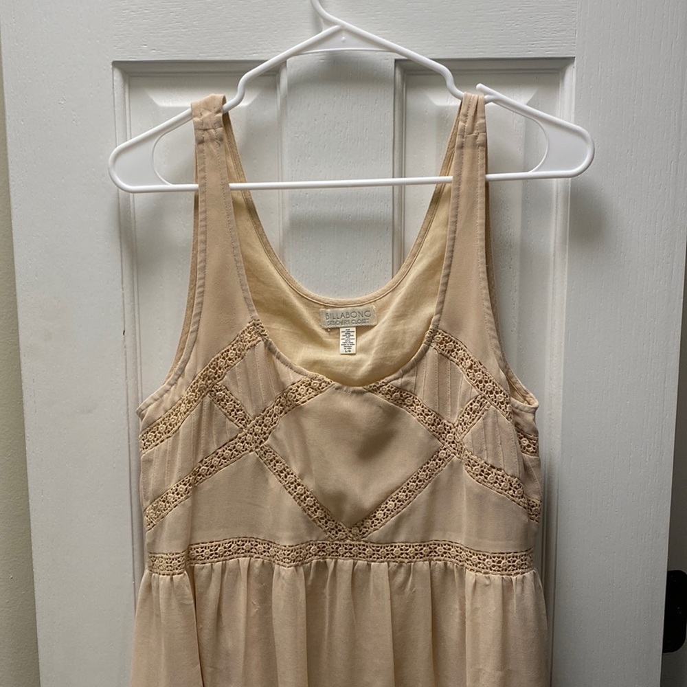Billabong Nude Designer Closet Dress